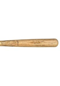 1959 Al Kaline Detroit Tigers Team-Signed All-Star Game Bat