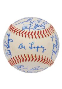 1959 Chicago White Sox Team Signed Baseball