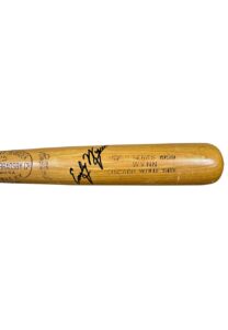 1959 Early Wynn Chicago White Sox World Series Autographed Game-Ready Bat