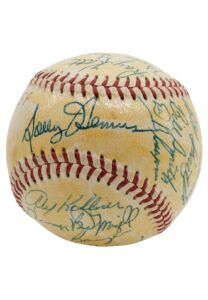 1959 St. Louis Cardinals Team Signed ONL Baseball with Stan Musial