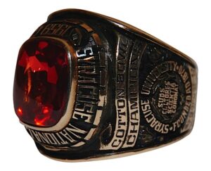 1959 William Sproule Syracuse Orangemen National Championship Ring