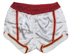 1960-1961 Joe Ruklick Philadelphia Warriors Game-Used Home Shorts & Early 1960’s Joe Ruklick Worn Shorts (2)