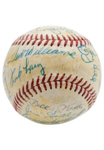 1960 All-Star Team-Signed Baseball