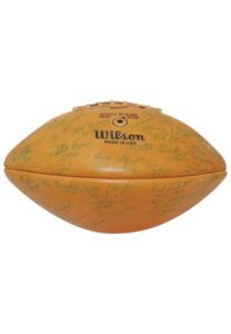 1960 College All-Stars Multi-Signed Football