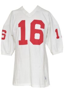 1960 George Blanda AFL Houston Oilers Game-Used Road Jersey