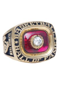 1960 Jerry Lucas Olympic Team Hall of Fame Induction Ring