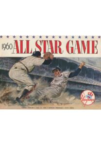 1960 MLB All-Star Game Program