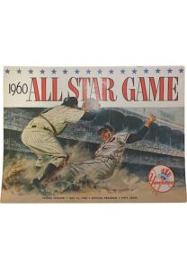 1960 MLB All-Star Game Program