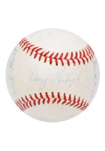 1960 Pittsburgh Pirates Team-Signed Baseball