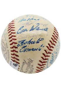 1960 Pittsburgh Pirates Team-Signed ONL Baseball