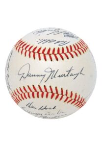 1960 Pittsburgh Pirates World Championship Team Autographed Baseball