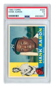 1960 Topps Hank Aaron #300