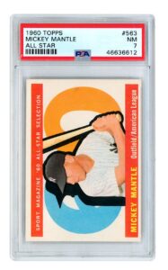 1960 Topps Mickey Mantle #563