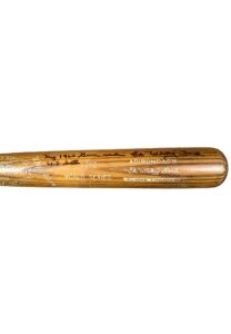 1960 Whitey Ford NY Yankees World Series Game-Used & Autographed Bat