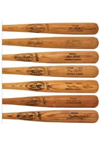 1960s-80s Baltimore Orioles Game-Used Bats — Jim Gentile, Mike Cuellar, Bob Grich, Doug DeCinces, Kenny Singleton & Paul Blair x2