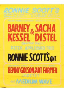 1960s-80s Barney Kessel Oversized Original Concert Posters