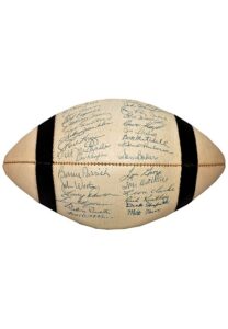 1960s Cleveland Browns Team-Signed Footballs