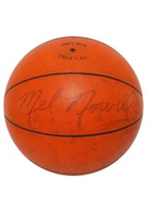 1960s Mel Nowell Autographed Ohio State University Buckeyes Basketball