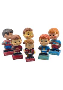 1960s NHL “Original Six” Teams Nodder / Bobblehead Collection