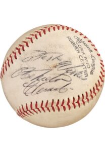 1960s Roberto Clemente Single-Signed Baseball