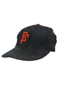 1960s San Francisco Giants Game-Used Cap Attributed to Willie Mays