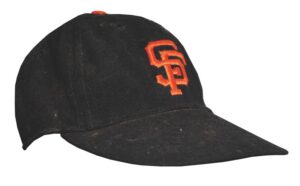 1960s Willie Mays SF Giants Game-Used Cap