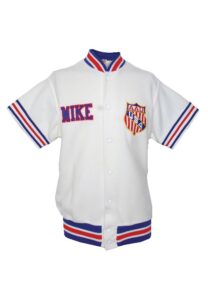 1961-62 Mike Moran AAU All-American Worn Warm-Up Jacket