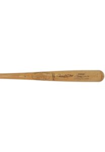 1961-63 Rocky Colavito Detroit Tigers Game-Used & Autographed Bat