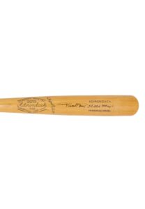 1961-63 Willie Mays Autographed Game-Ready Bat