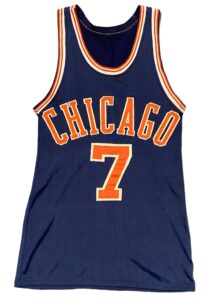 1961 Bob McNeill NBA Chicago Packers Game-Used Durene Jersey