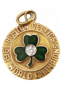 1961 Boston Celtics World Champions Charm