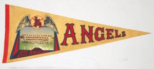 1961 California Angels Inaugural Season Pennant