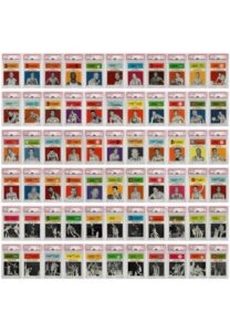 1961 Fleer Basketball Complete Card Set