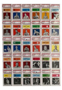 1961 Fleer Basketball Partial Set