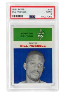 1961 Fleer Bill Russell #38