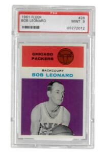 1961 Fleer Bob Leonard #28