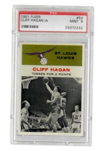 1961 Fleer Cliff Hagan “In Action” #53