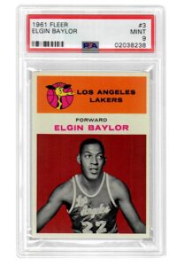 1961 Fleer Elgin Baylor #3