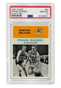 1961 Fleer Frank Ramsey #60