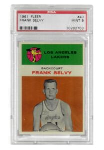 1961 Fleer Frank Selvy #40