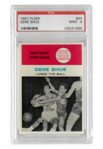 1961 Fleer Gene Shue #64