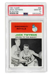 1961 Fleer Jack Twyman #65