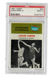 1961 Fleer John Kerr “In Action” #56