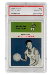 1961 Fleer K.C. Jones #22