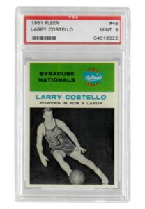 1961 Fleer Larry Costello #48