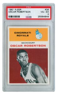 1961 Fleer Oscar Robertson #36 Rookie Card