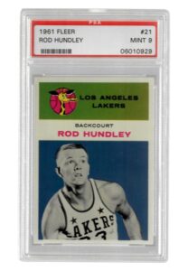 1961 Fleer Rod Hundley #21