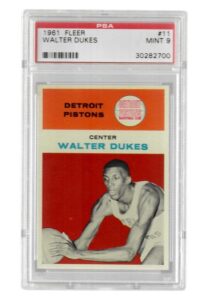 1961 Fleer Walter Dukes #11