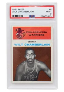 1961 Fleer Wilt Chamberlain #8