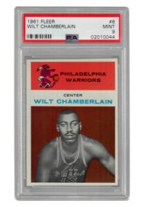 1961 Fleer Wilt Chamberlain #8